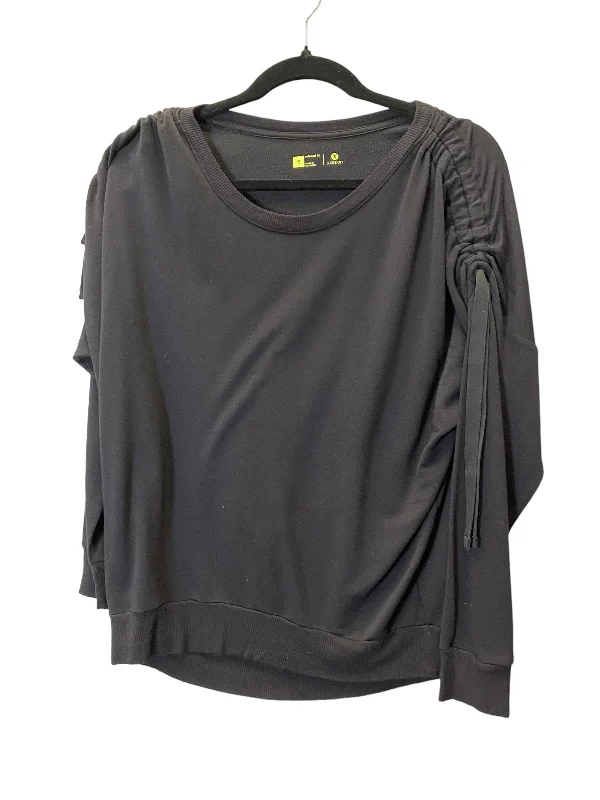 women's long sleeve tops with eco-friendly productionTop Long Sleeve By Xersion In Black, Size: S