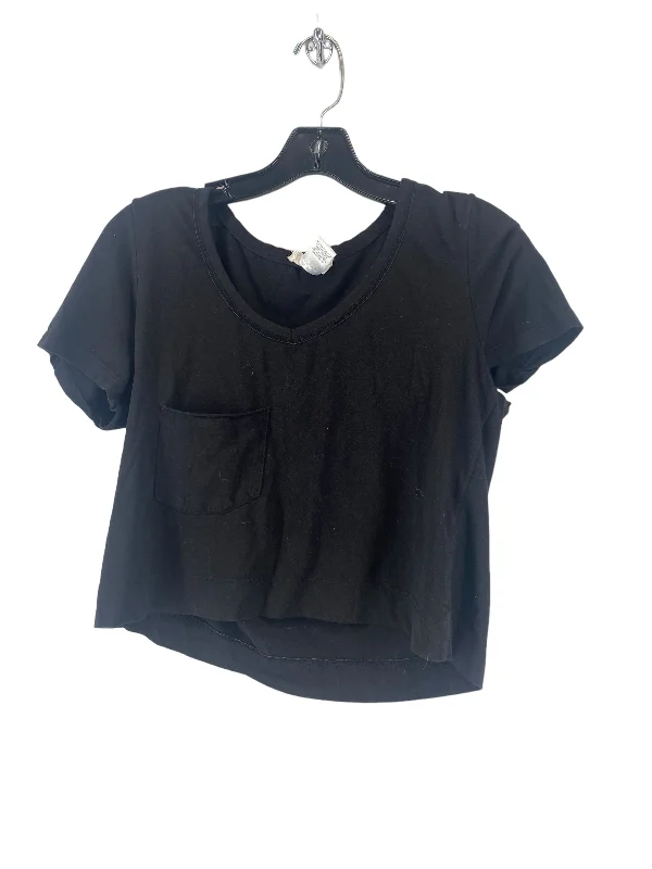 women's T-shirts with UV protectionBlack Top Short Sleeve Altard State, Size S