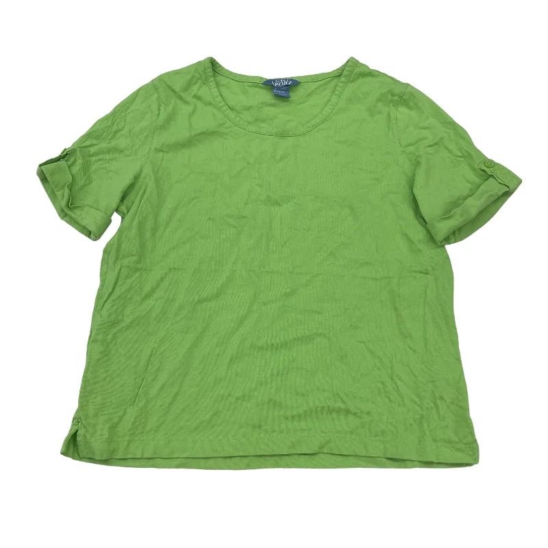 women's T-shirts for travelGREEN KORET TOP SS BASIC, Size L