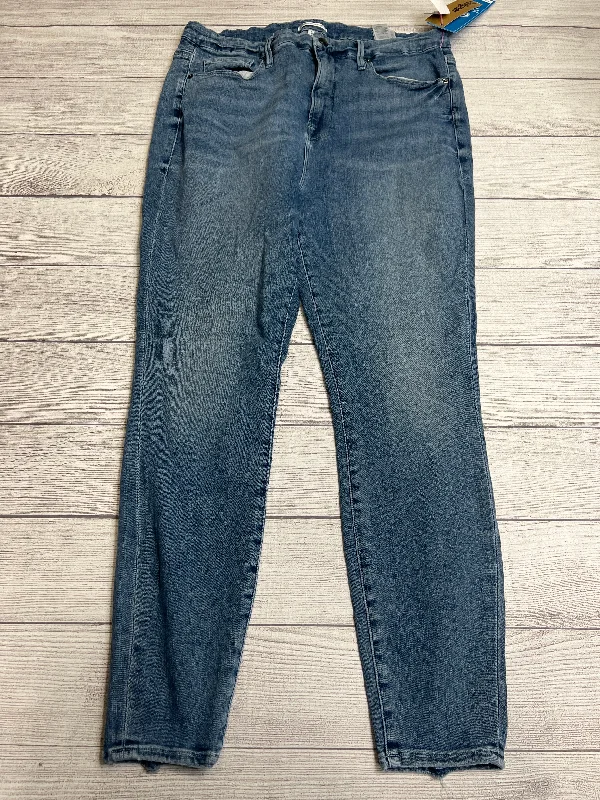 women's denim jeans for a relaxed lookJeans Designer By Good American  Size: 18