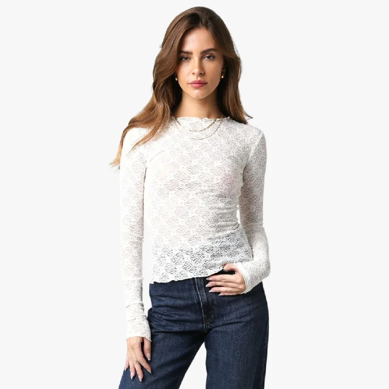 women's tops for cocktail partiesEsther Top (Cream)