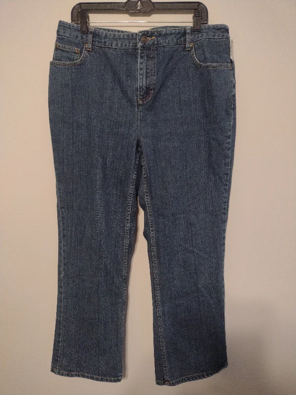 women's denim jeans with adjustable waistbandsJeans Straight By Charter Club O  Size: 16