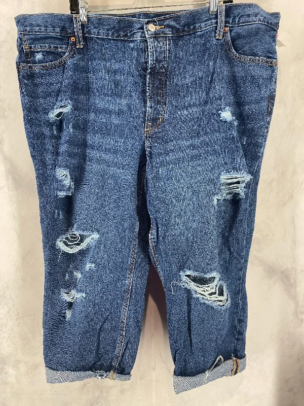 women's denim jeans for winterJeans Straight By Old Navy  Size: 22womens