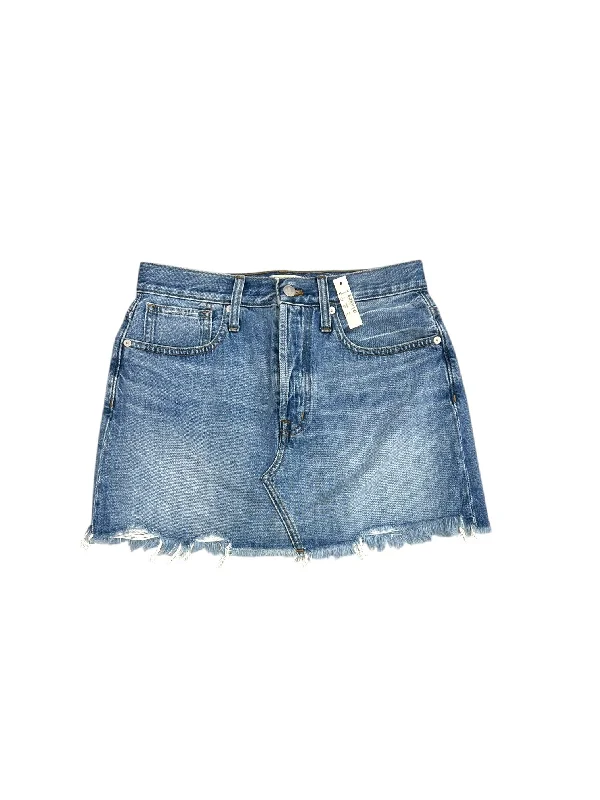 women's high-performance dressy skirtsSkirt Mini & Short By Madewell In Blue Denim, Size: 26