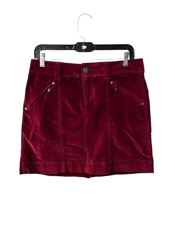 women's knitted skirtsSkirt Mini & Short By Athleta In Maroon, Size: 6