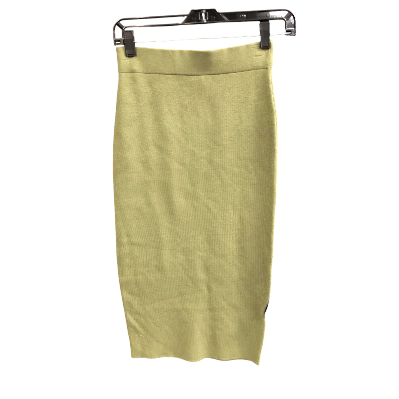 women's high-slit skirtsSkirt Mini & Short By Marled In Green, Size: Xs