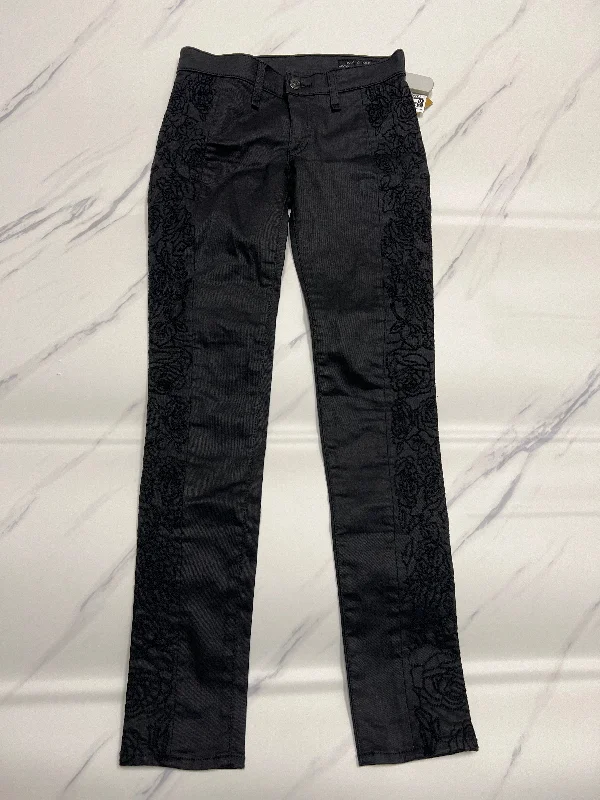 women's denim jeans with distressed hemsJeans Skinny By Rag & Bones Jeans  Size: 0