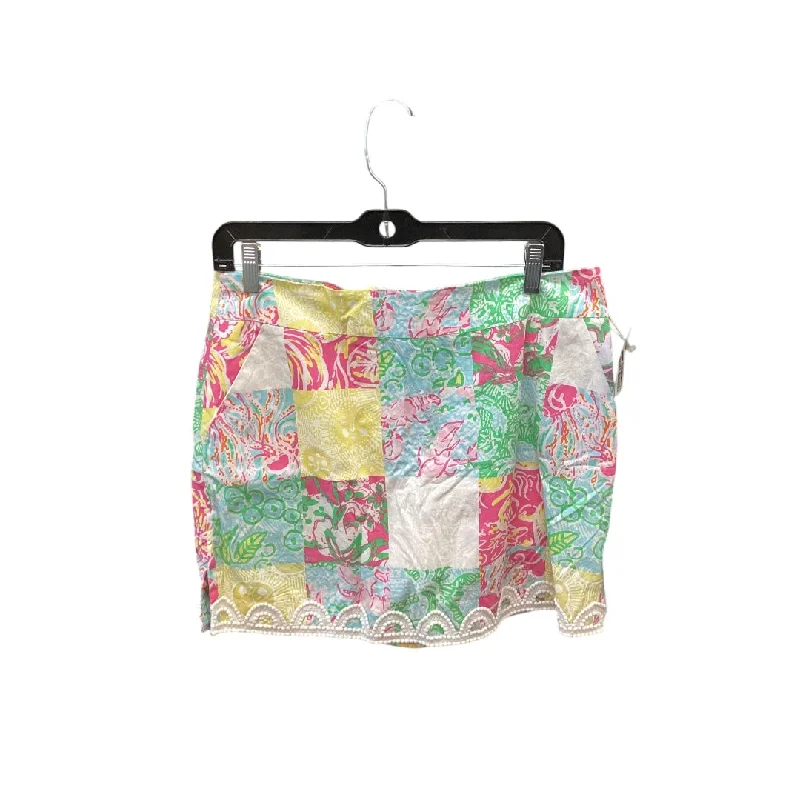 women's casual skirtsSkirt Mini & Short By Lilly Pulitzer In Multi-colored, Size: 6