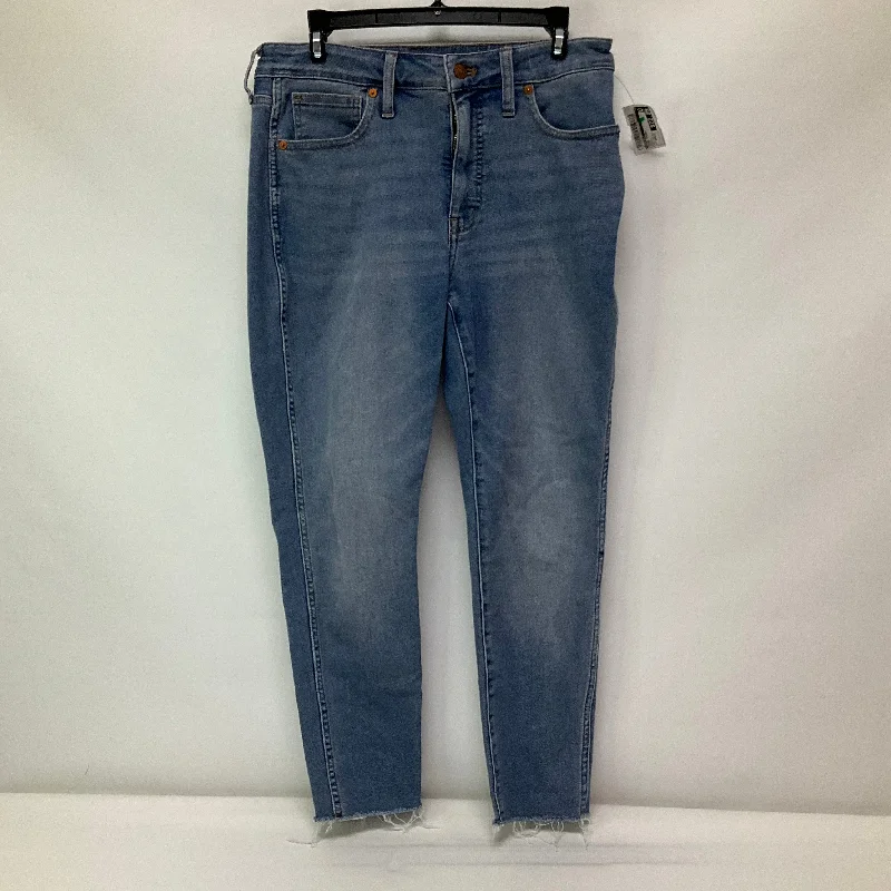 women's denim jeans with contrasting stitchingJeans Skinny By Madewell  Size: 6petite