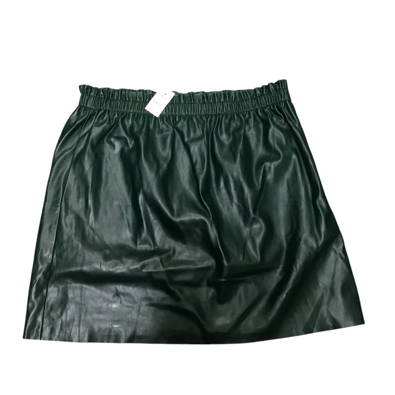 women's retro denim skirtsSkirt Mini & Short By Loft In Green, Size: L