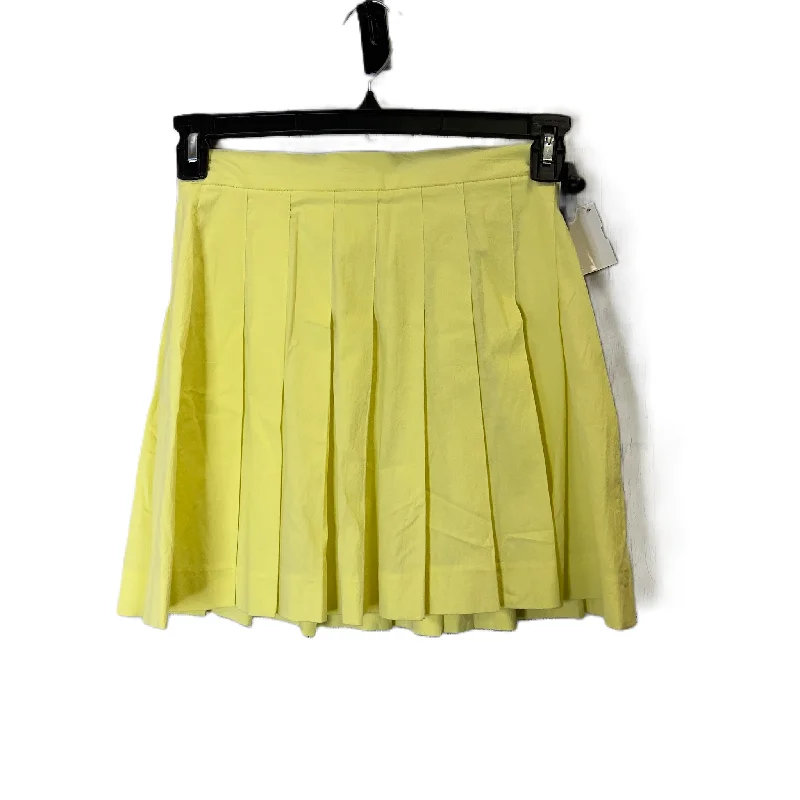 women's flowy skirtsSkirt Mini & Short By Zara In Yellow, Size: S