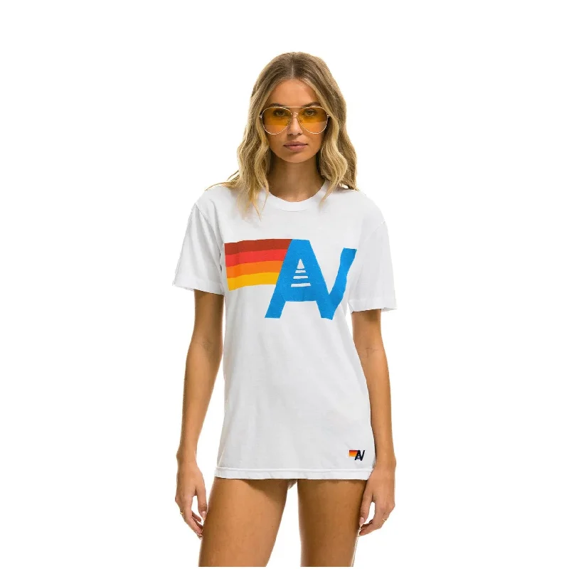 women's tops for those who refuse to compromise on styleLogo Crew Tee (White)