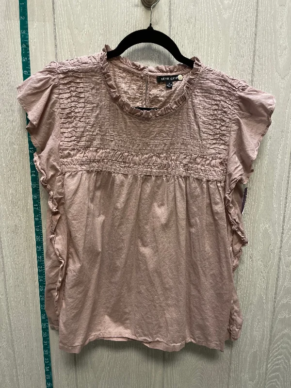 comfortable women's T-shirtsMauve Top Short Sleeve Dear John, Size L