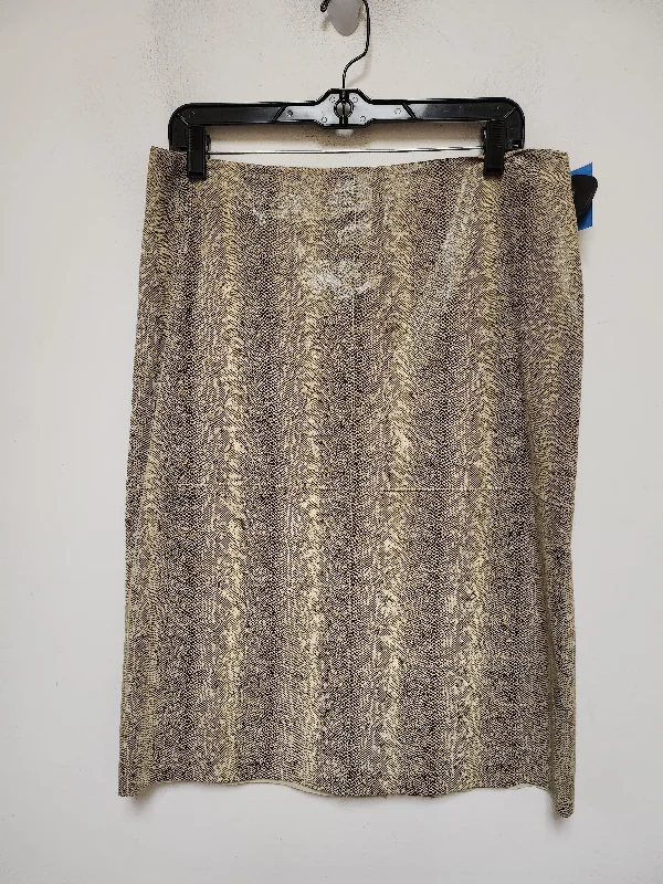 women's tulip skirtsSkirt Midi By Kenneth Cole In Animal Print, Size: 10