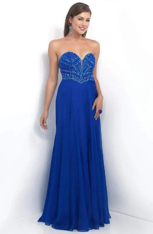 women's bell-sleeved dressesIntrigue - 160SC Strapless Sweetheart A-line Evening Gown