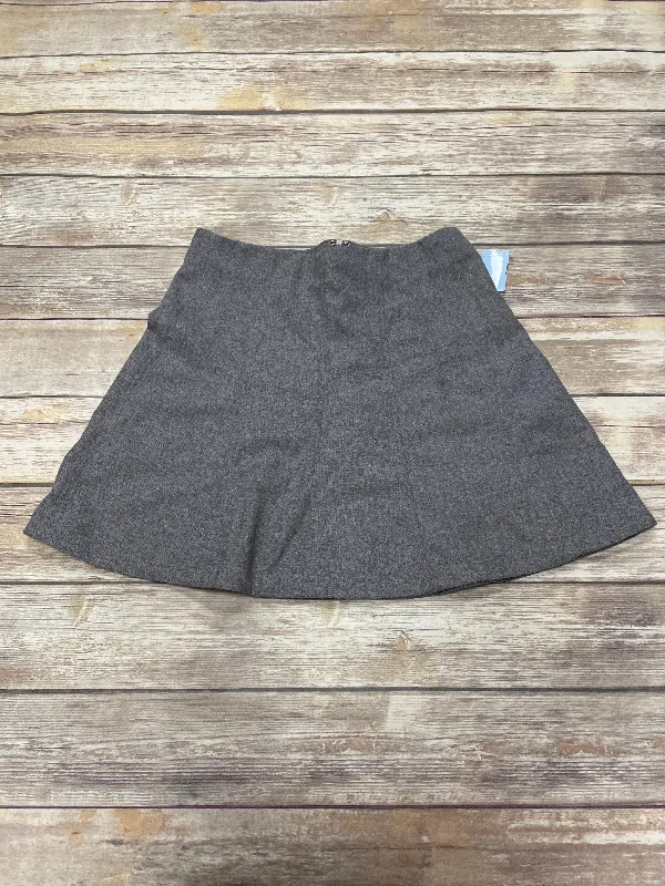 women's sustainable striped skirtsSkirt Mini & Short By Loft In Grey, Size: 6