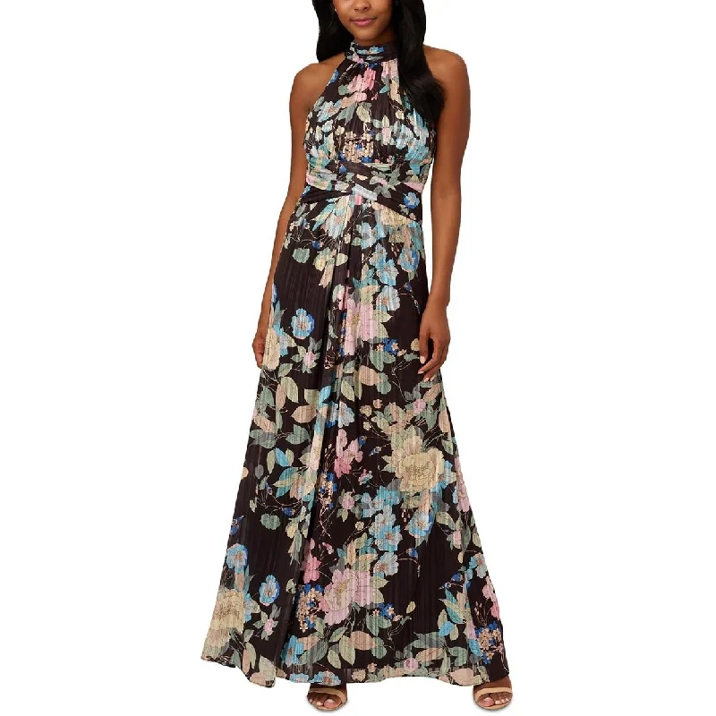 women's handmade dressesWomens Chiffon Floral Maxi Dress