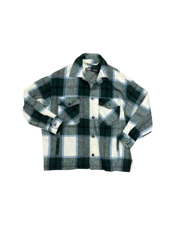 women's coats for those who refuse to compromise on styleJacket Shirt By Zara In Plaid Pattern, Size: S