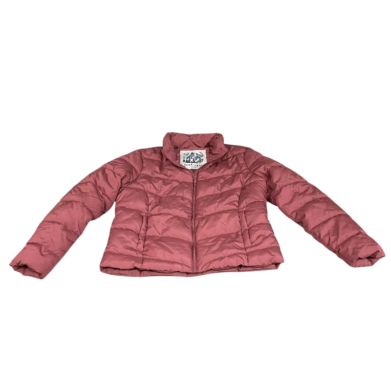 sustainable women's coatsJacket Puffer & Quilted By Cole-haan In Pink, Size: M