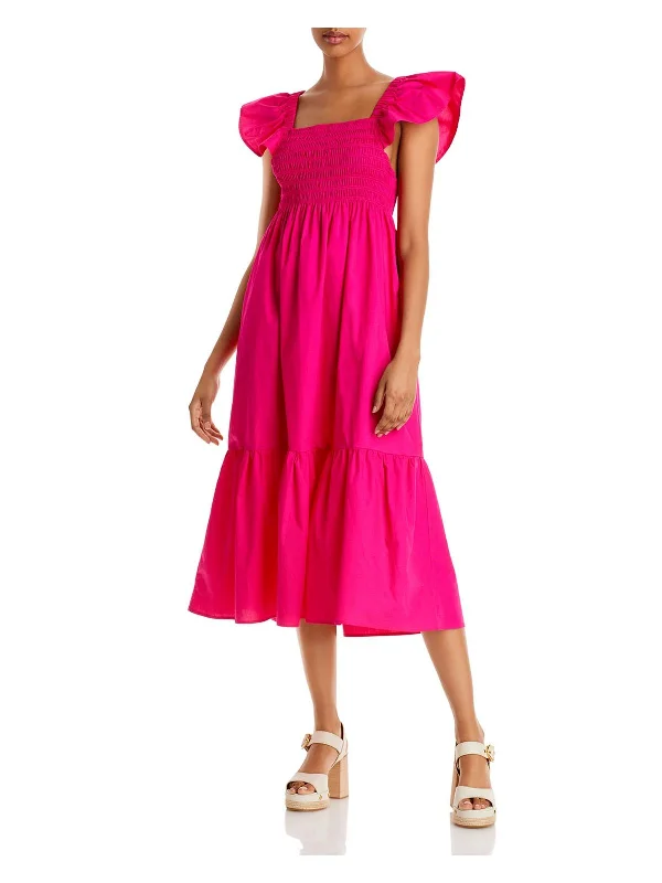 women's shift dressesWomens Cotton Long Midi Dress