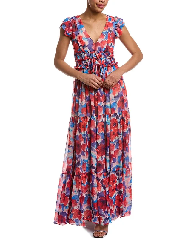 women's handmade dressesPatBO Violet Maxi Dress