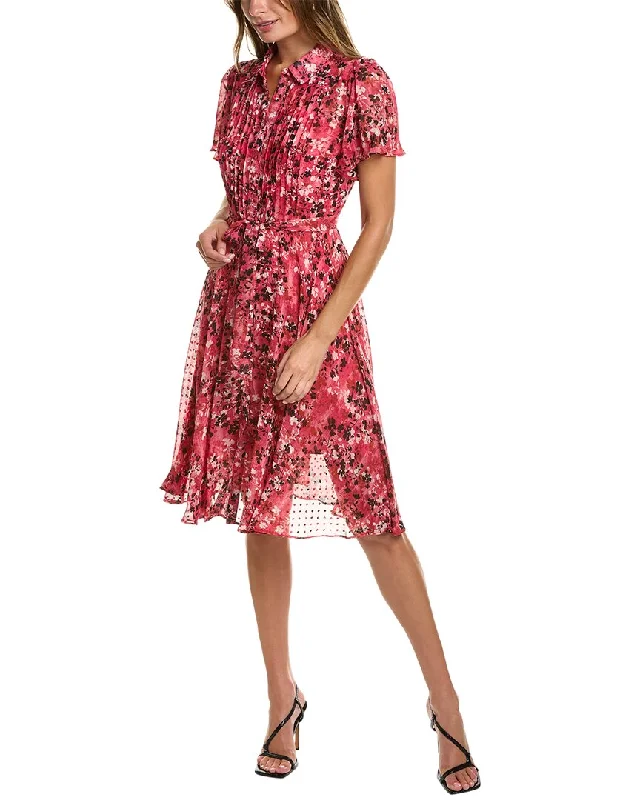 women's bell-sleeved dressesNanette Nanette Lepore Madeline Midi Dress