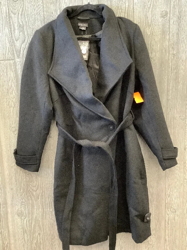 women's coats for cocktail partiesCoat Peacoat By City Chic In Black, Size: M