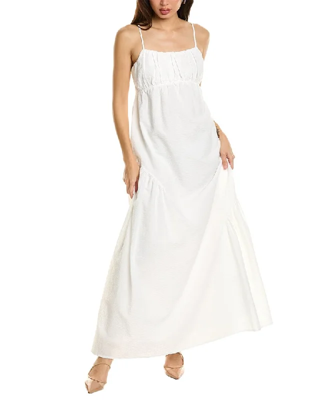 women's pastel dressesSUBOO Bently Empire-Waist Maxi Dress