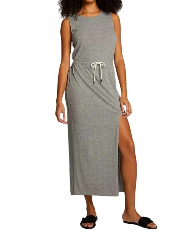 women's body-skimming dressesDurangoo Maxi Dress In Streaky Grey