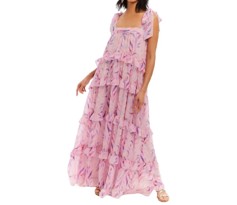 women's stretch dressesShelby Maxi Dress In Soft Tropical