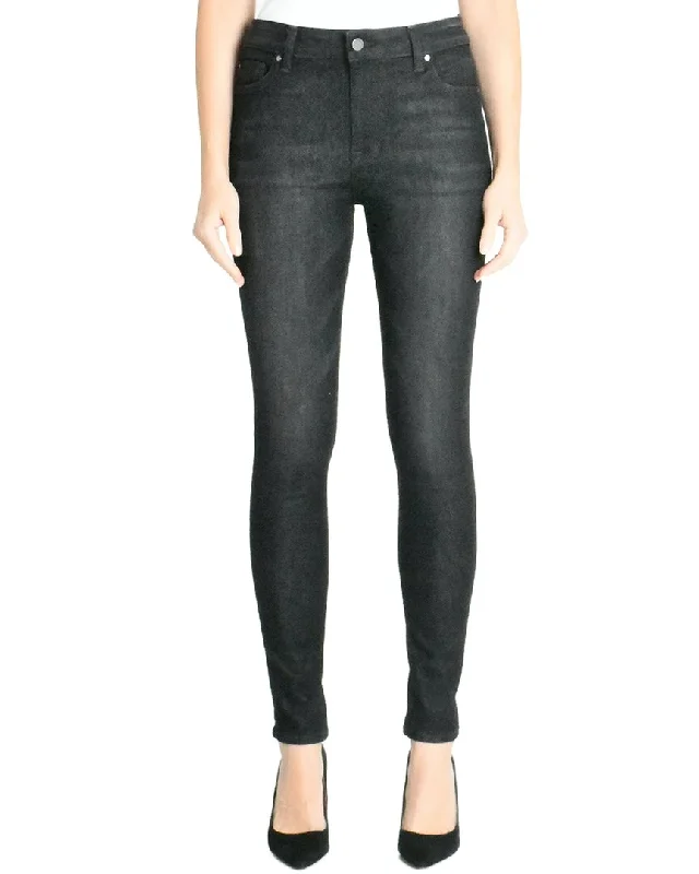 women's mini pantsFidelity Denim Gwen London Black Skinny Leg Jean