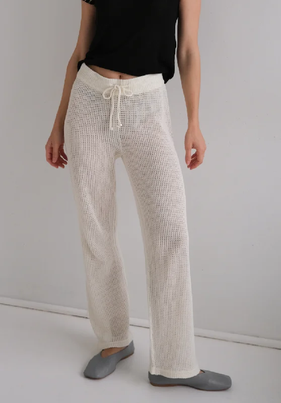 women's skiing pantsMiann & Co Womens - Murphy Crochet Knit Pants - Sorbet