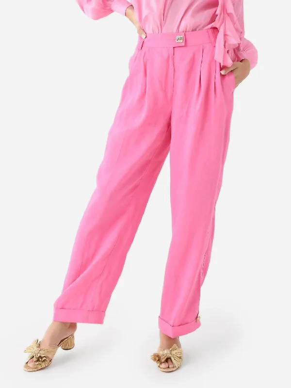 women's sophisticated pantsSentiment Tailored Pant In Brilliant Pink