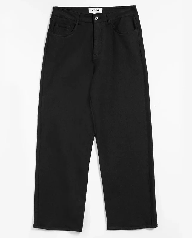 women's cotton pantsSilver Jean BLACK