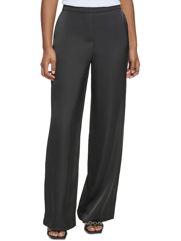 women's nursing pantsWomens Palazzo Flared Wide Leg Pants