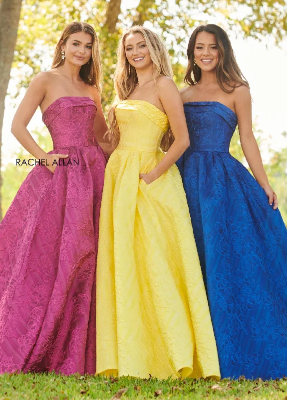 women's limited-edition dressesRachel Allan Long Prom Dress Ball Gown