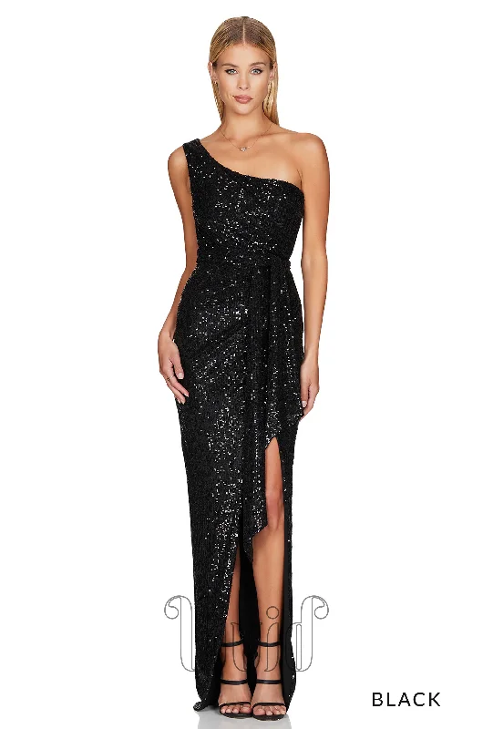 women's bell-sleeved dressesPalazzo Gown