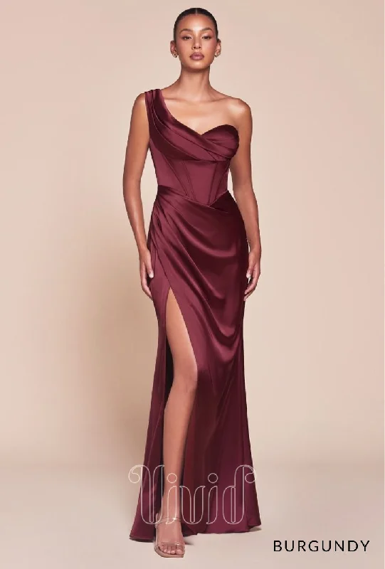 women's club dressesStella One Shoulder Gown