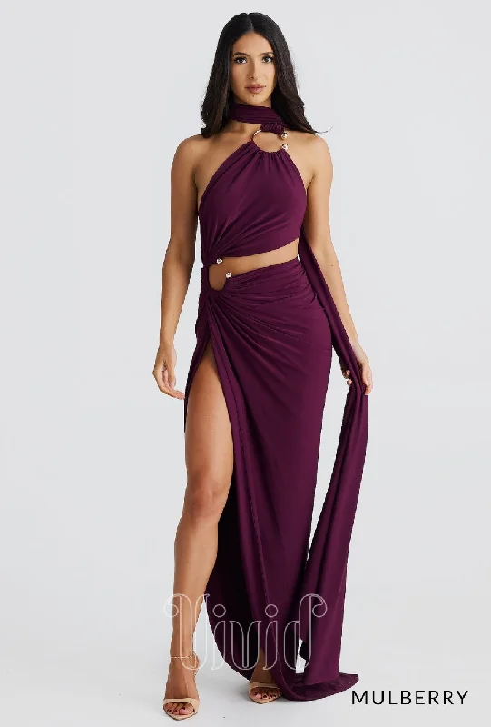 women's wrap dressesZahra Gown